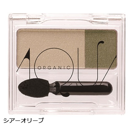 【AQUA・AQUA】オーガニックデュオシャドー＜全7色＞(03 シアーオリーブ)