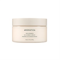 【AROMATICA】メロウネス オイルイン ボディクリーム マグノリア&サンダルウッド