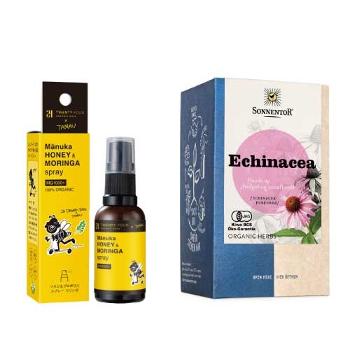 【２４オーガニックデイズ/ゾネントア】ビープルフェス限定！喉ケアキット