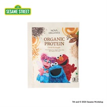 ＜セサミストリート＞オーガニックプロテイン　カカオ＆メープル　１回分（２１g）