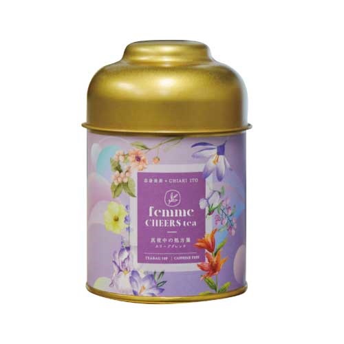 芯身美茶】芯身美茶×CHIAKI ITO femme CHEERS tea -真夜中の処方箋- ｜ハーブティ｜Cosme Kitchen  Webstore(コスメキッチンウェブストア) | ナチュラル＆オーガニックコスメのコスメキッチン