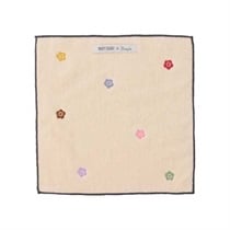 【Biople】＜MARY QUANT×Biople＞タオルハンカチ　アイボリー