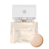 【bior organics】オーガニックアクア エアレスクッション ナチュラビオール(リフィル＆パフ)