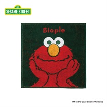 ＜セサミストリート＞ハンカチタオル　エルモ