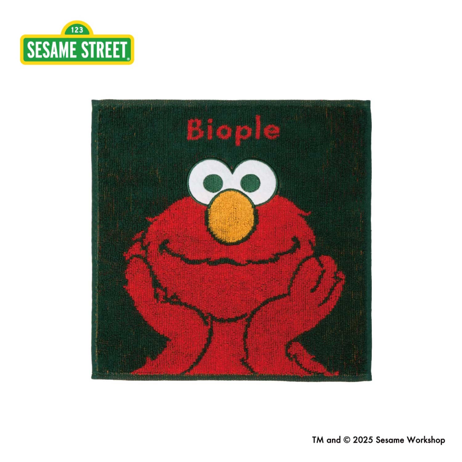 ＜セサミストリート＞ハンカチタオル　エルモ