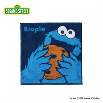 ＜セサミストリート＞ハンカチタオル　クッキーモンスター