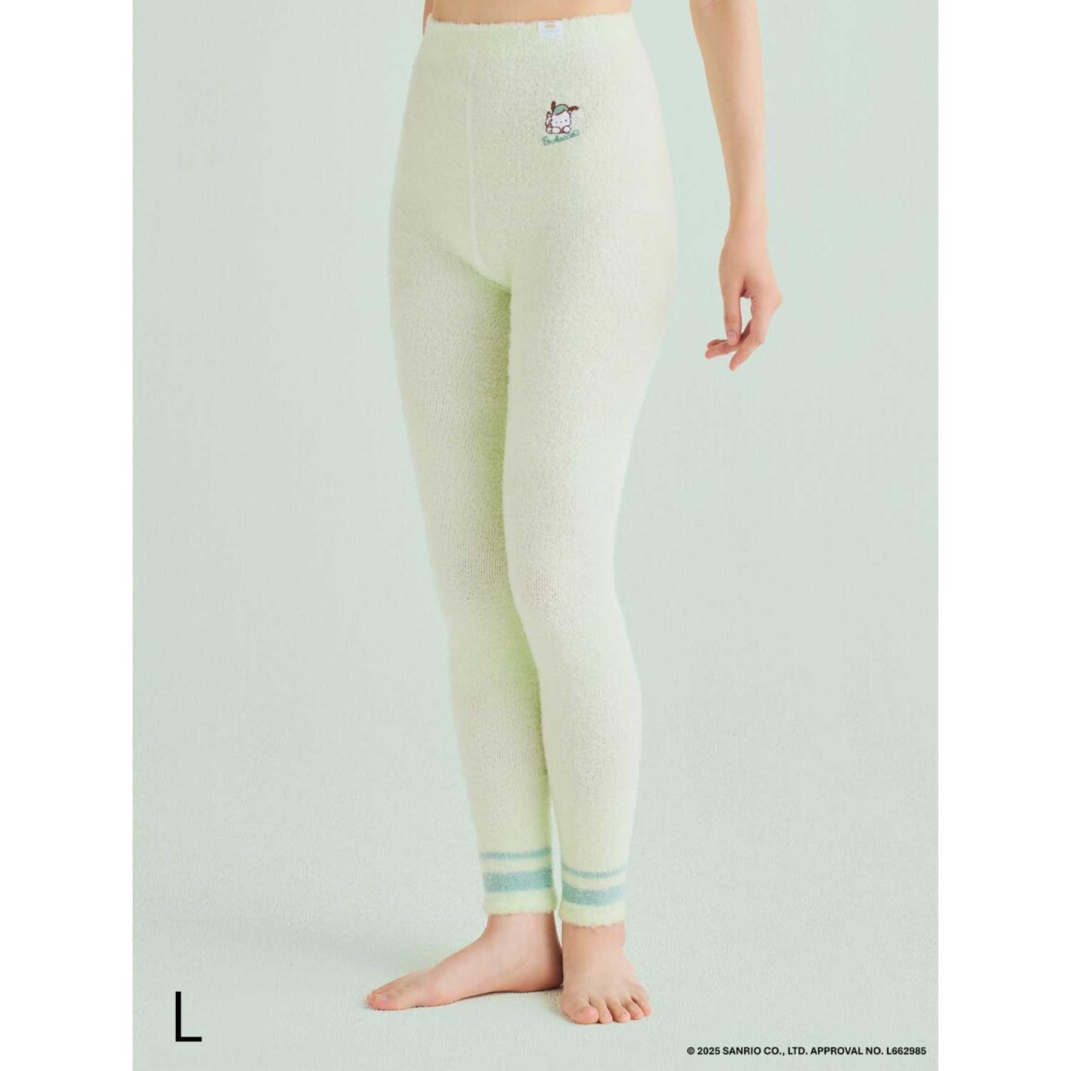 【Ballelite】ポチャッコ　もこもこ着圧ナイトレギンス　MNT　＜M/L＞L