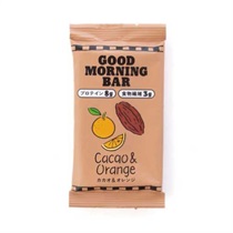 【BROWN SUGAR 1ST.】グッドモーニングバー カカオ＆オレンジプロテイン