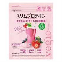 【vegie NATURAL】スリムプロテイン　ミックスベリー 300g