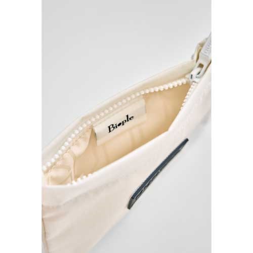 【HUNTER】Biople別注 TRAVEL MINI POUCH ＜全2色＞WHT