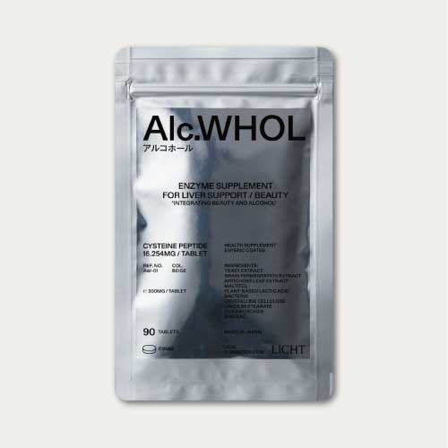 【LICHT】Alc.WHOL BLACK