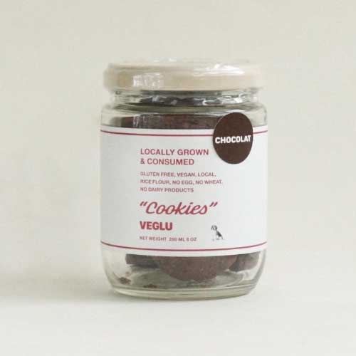 VEGLU】CHOCOLAT HUSK COOKIES ｜MASH GO GREEN STORE(マッシュ ゴー