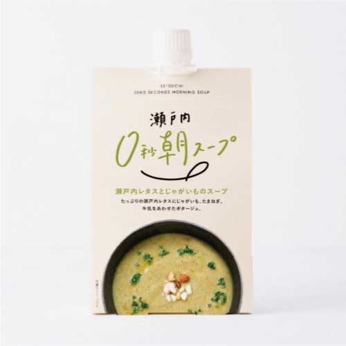 瀬戸内0秒朝スープ】瀬戸内0秒朝スープ レタスとじゃがいものスープ