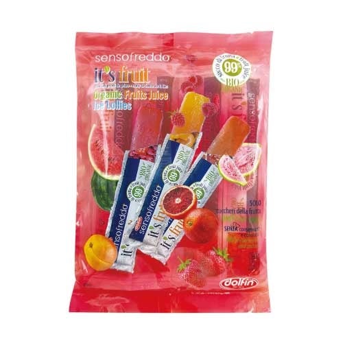 【it's fruit】オーガニック フルーツ ウォーターアイスバー (レッド)