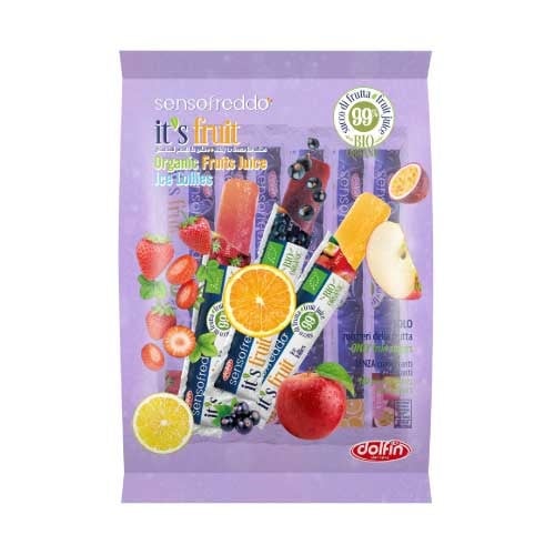 【it's fruit】オーガニック フルーツ ウォーターアイスバー (パープル)
