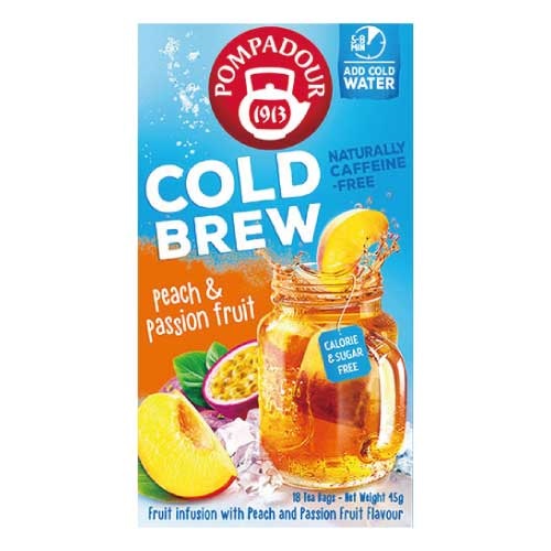 ＜10％OFF＞【POMPADOUR】コールドブリュー ピーチパッションフルーツ