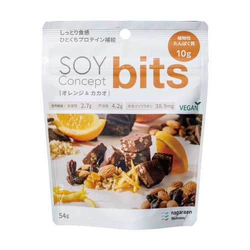 【ナガラエンウェルネス】SOYConcept bits オレンジ＆カカオ