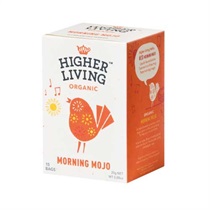【Higher Living】モーニングモジョ有機ハーブティー　15TB