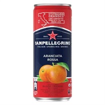 【SANPELLEGRINO】イタリアンスパークリングドリンク　アランチャータロッサ（ブラッドオレンジ）