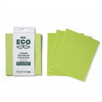 【Mr.ECO】セルロース　スポンジクロス（3枚セット）