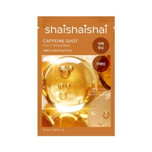 【shaishaishai】カフェショット ビタＣ トーニングマスク