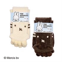 ＜先行予約＞【Ballelite】＜miffy＞足指セパレートソックス＜全2色＞