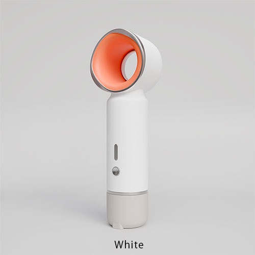【baramood】Handyfan Type #01 Natural＜全2色＞(White)