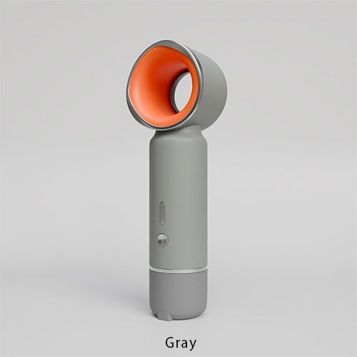 【baramood】Handyfan Type #01 Natural＜全2色＞(Gray)