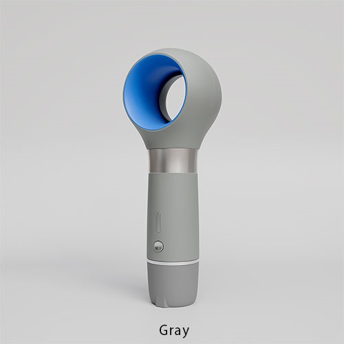 【baramood】Handyfan Type #02 Silky＜全2色＞(Gray)