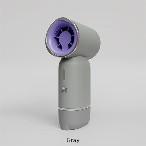 【baramood】Handyfan Type #04 Stream＜全2色＞(Gray)
