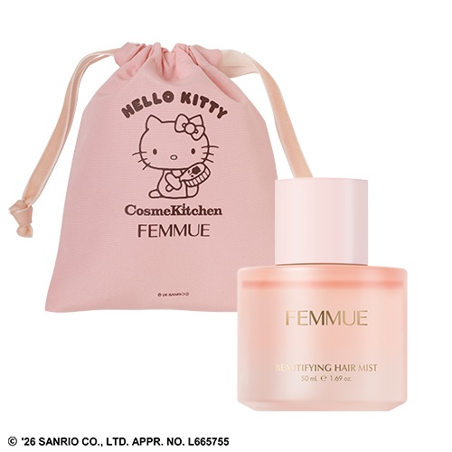 【FEMMUE】＜HELLO KITTY＞ビューティファイング ヘアミスト