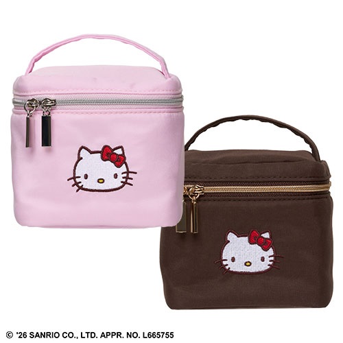 【Cosme Kitchen】＜HELLO KITTY＞バニティポーチ＜全2色＞