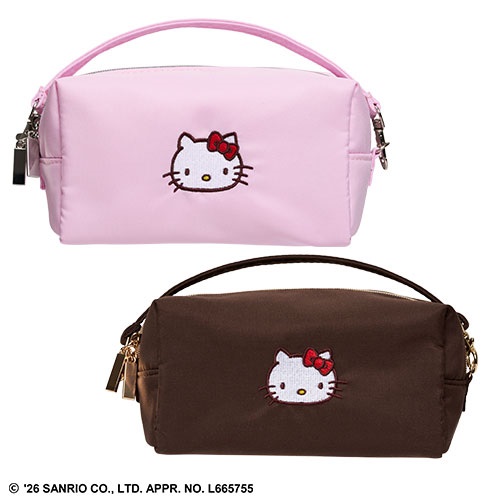 【Cosme Kitchen】＜HELLO KITTY＞ミニバッグポーチ＜全2色＞