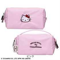 【Cosme Kitchen】＜HELLO KITTY＞ミニバッグポーチ＜全2色＞