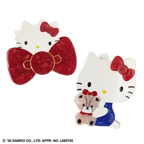 【Cosme Kitchen】＜HELLO KITTY＞バンスクリップ＜全2種＞