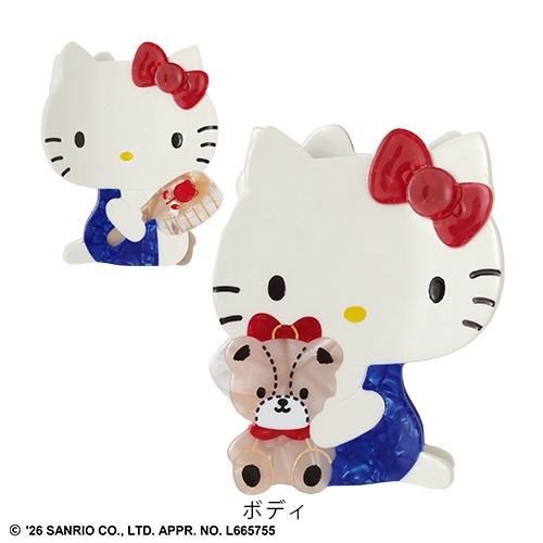 【Cosme Kitchen】＜HELLO KITTY＞バンスクリップ＜全2種＞(ボディ)