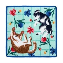 【FEILER】＜FLOWER＞GREEN-blue