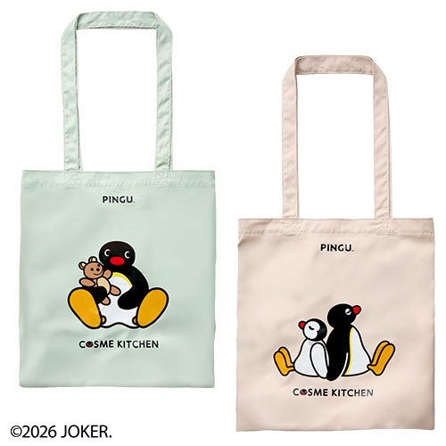 ＜先行予約＞【Cosme Kitchen】＜ピングー＞エコバッグ＜全2種＞
