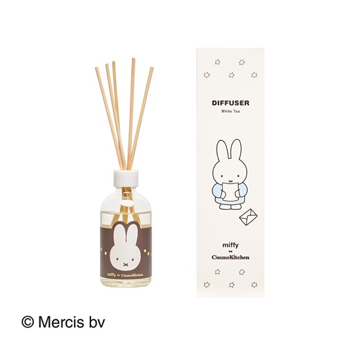 ＜先行予約＞【Cosme Kitchen】＜miffy＞ディフューザー　ホワイトティー