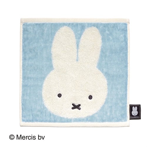 ＜先行予約＞【Cosme Kitchen】＜miffy＞タオルハンカチ＜全2色＞ブルー