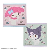 ＜先行予約＞【Cosme Kitchen】＜MY MELODY＞＜KUROMI＞タオルハンカチ＜全2種＞