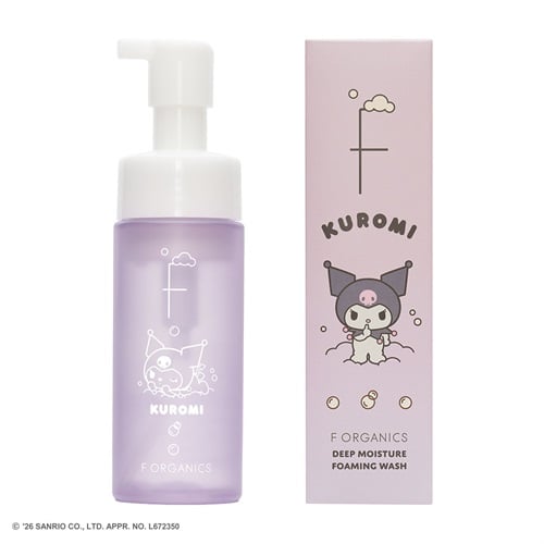 ＜先行予約＞【F ORGANICS】＜KUROMI＞ディープモイスチャー　フォーミングウォッシュ