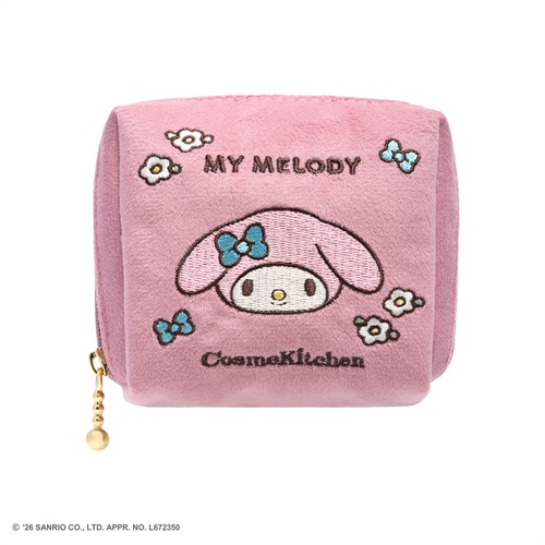 ＜先行予約＞【Cosme Kitchen】＜MY MELODY＞＜KUROMI＞ミニポーチ＜全2種＞＜MY MELODY＞