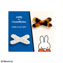 追加予約＞【Cosme Kitchen】＜miffy＞アセテートヘアクリップ