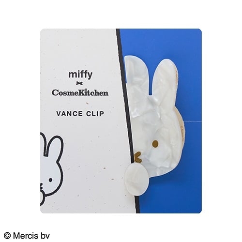 ＜追加予約＞【Cosme Kitchen】＜miffy＞アセテートバンスクリップ