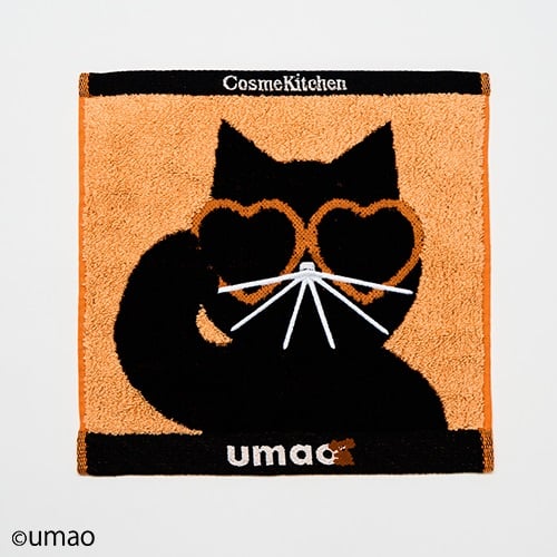 ＜先行予約＞【Cosme Kitchen】＜umao＞タオルハンカチ(サングラス)
