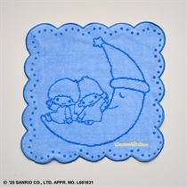 【Cosme Kitchen】＜Kiki＆Lala＞タオルハンカチ ブルー