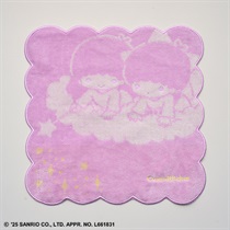 【Cosme Kitchen】＜Kiki＆Lala＞タオルハンカチ ピンク