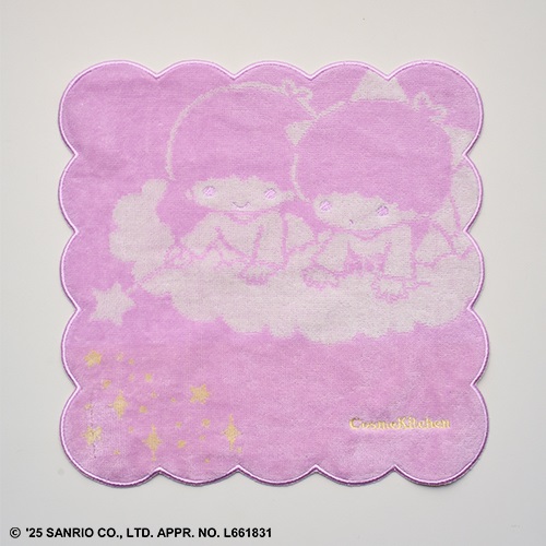 【Cosme Kitchen】＜Kiki＆Lala＞タオルハンカチ ピンク