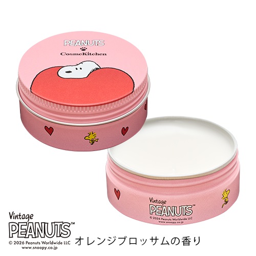 ＜先行予約＞【Cosme Kitchen Products】＜PEANUTS＞アロマティック ハンドクリーム＜全2種＞(オレンジブロッサムの香り-1月中旬発送)